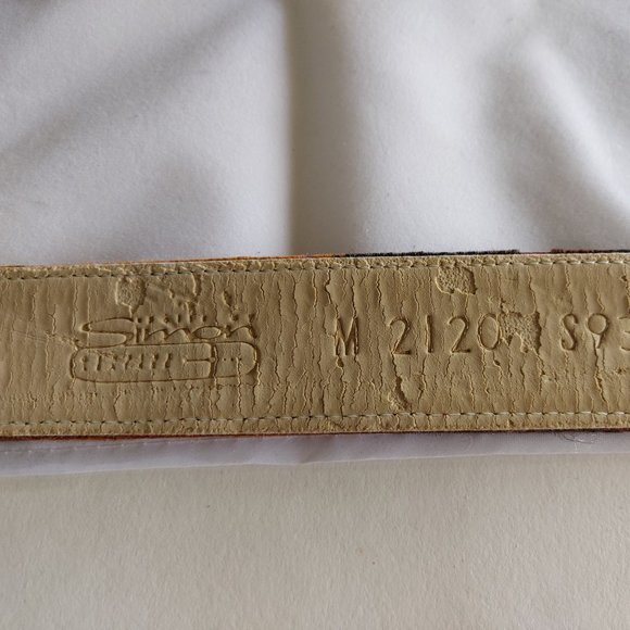 VTG BB Simon Leather Belt Swarovsky Crystals main image 10